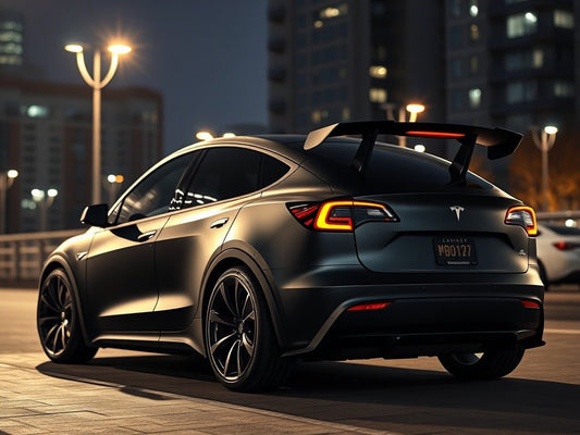 Accessori di Design e Funzionalità per Tesla: Elevate il vostro stile e prestazioni con dettagli esclusivi in fibra di carbonio e design innovativo 🚗✨