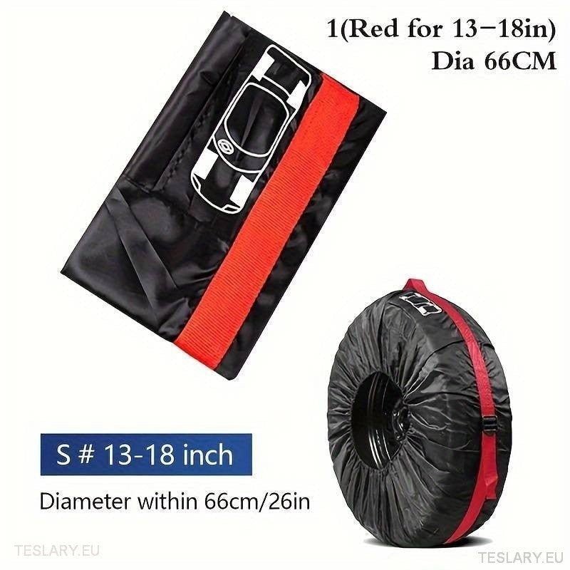 All Weather Tyre Covers - Suitable for Telsa 3 / Y / Y & X - TESLARY Tesla Shop Accessories Europe Nederlands Ireland Deutschland Espana Alicante France Italia