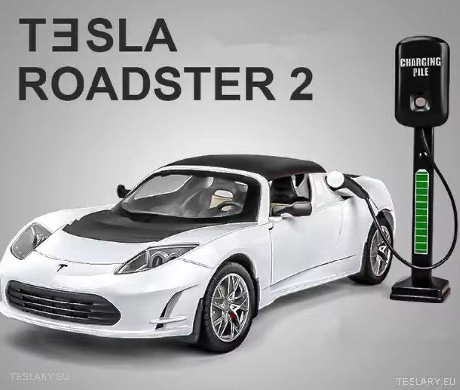 Original Tesla Roadster Model Car 2012 1:24 Unofficial Version - TESLARY Tesla Shop Accessories Europe Nederlands Ireland Deutschland Espana Alicante France Italia