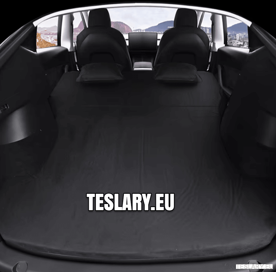Accesorios Esenciales para Tesla: Colchón Inflable Camping