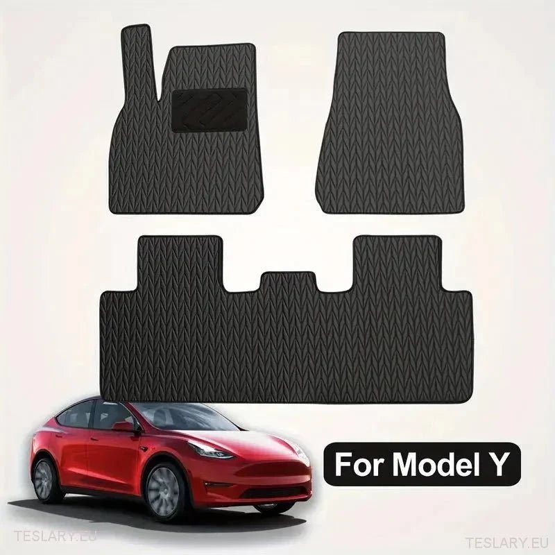 Alfombrillas PU que Transforman Tesla Model Y en 2023