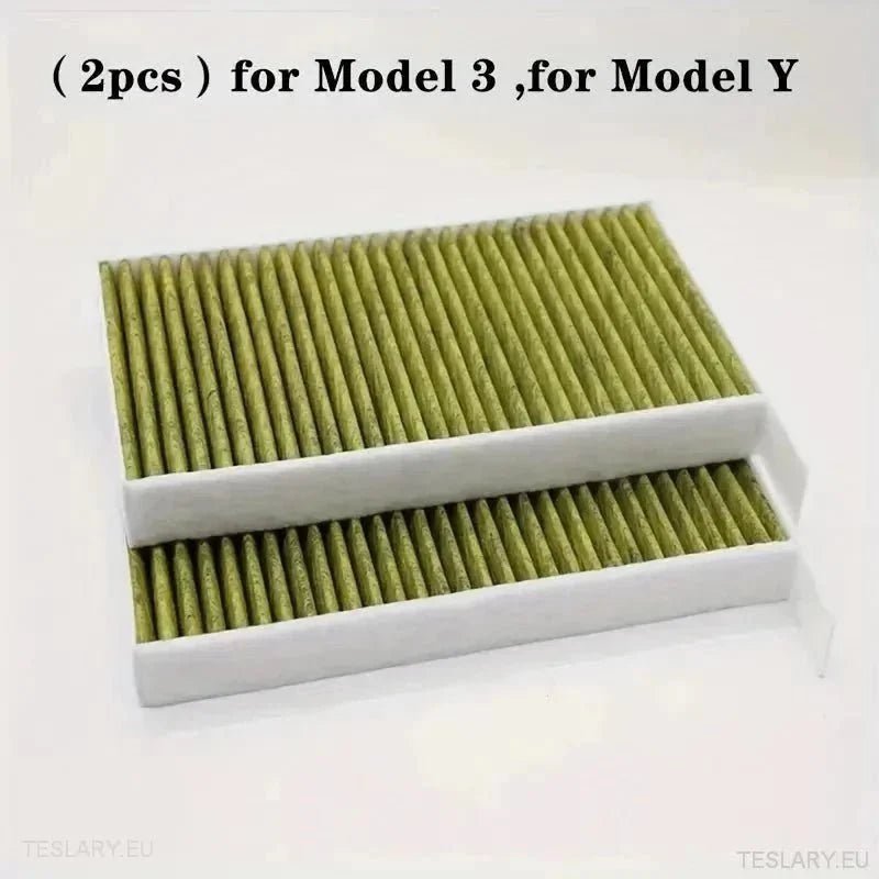 Air Filter for Tesla 3 / Y 2 Piece Kit - TESLARY Tesla Shop Accessories Europe Nederlands Ireland Deutschland Espana Alicante France Italia