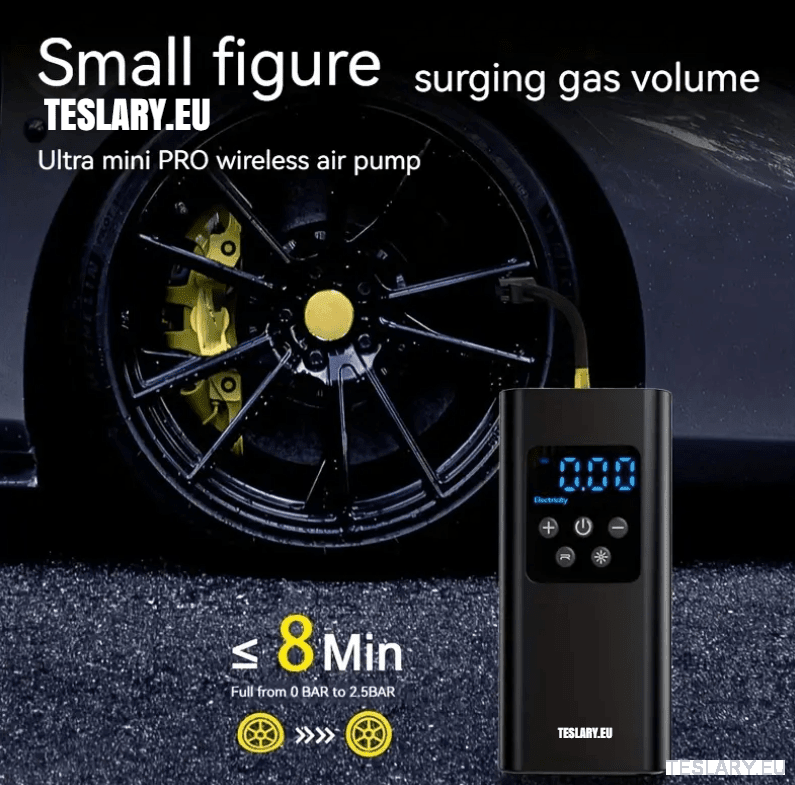 Compressores de Ar Portátil: O Gadget Essencial para Tesla