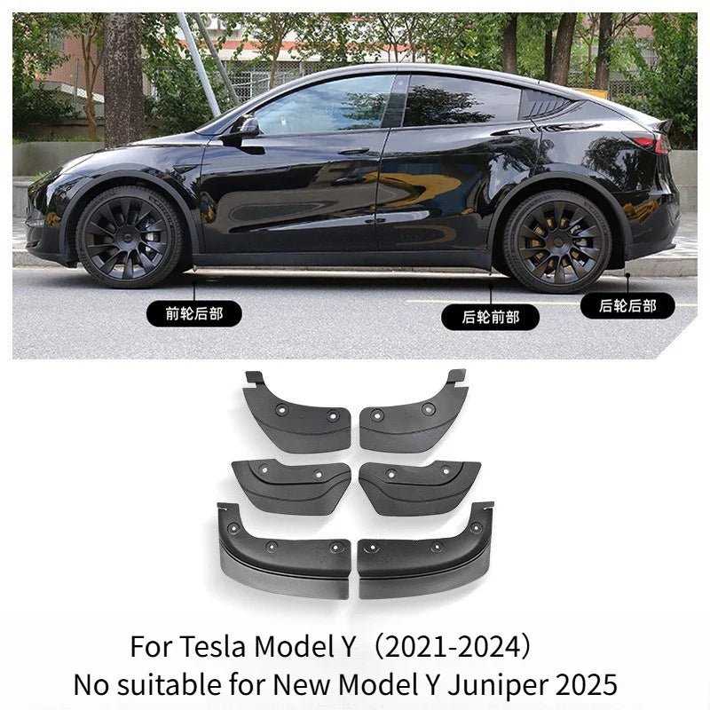 Hochwertige Mud Flaps für Tesla Model 3 und Y entdecken