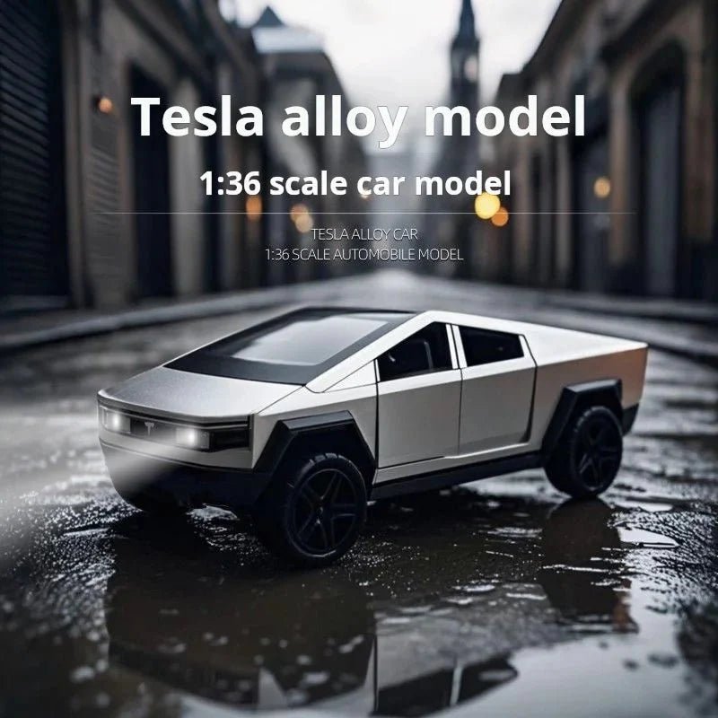 Modèle Réduit Tesla Cybertruck : Cadeau Idéal pour Passionnés