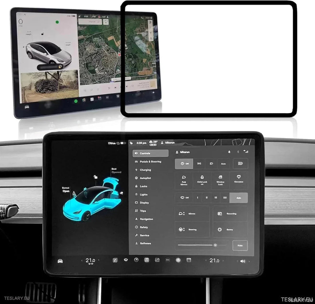 Protecteur Écran Central Tesla 3/Y : Sécurisez Votre Écran