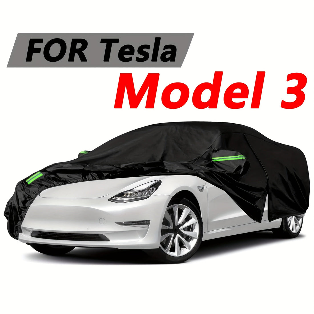 Protege Tesla Model 3 con Cubierta UV y Resistente al Viento