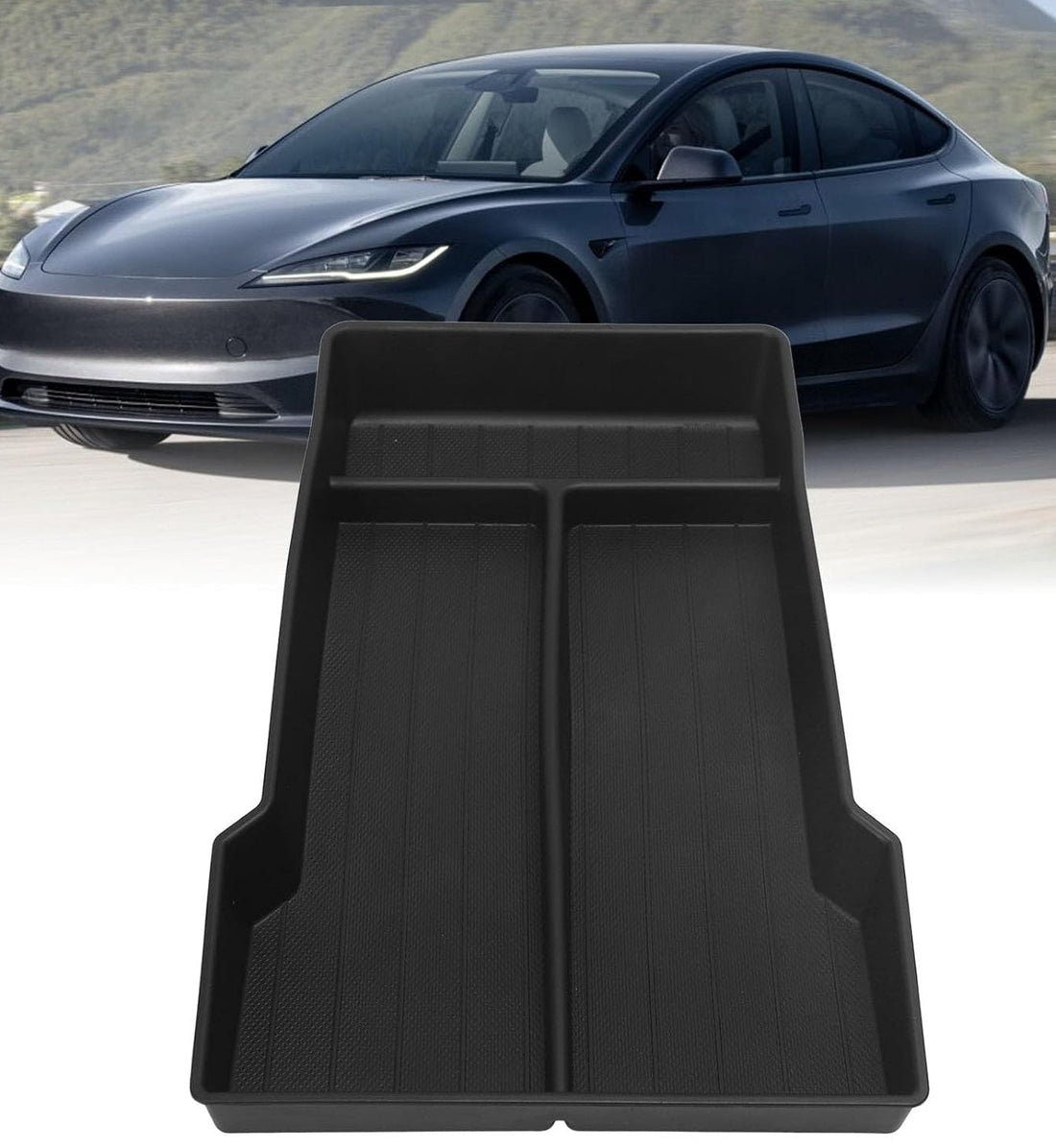 Tesla Model 3 Zubehör: Center Console Organizer für 2024-2025