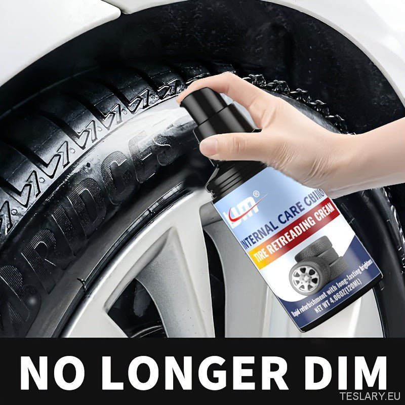 Tesla-tarvikkeet: Tyre Shine Wax tuo upeaa kiiltoa
