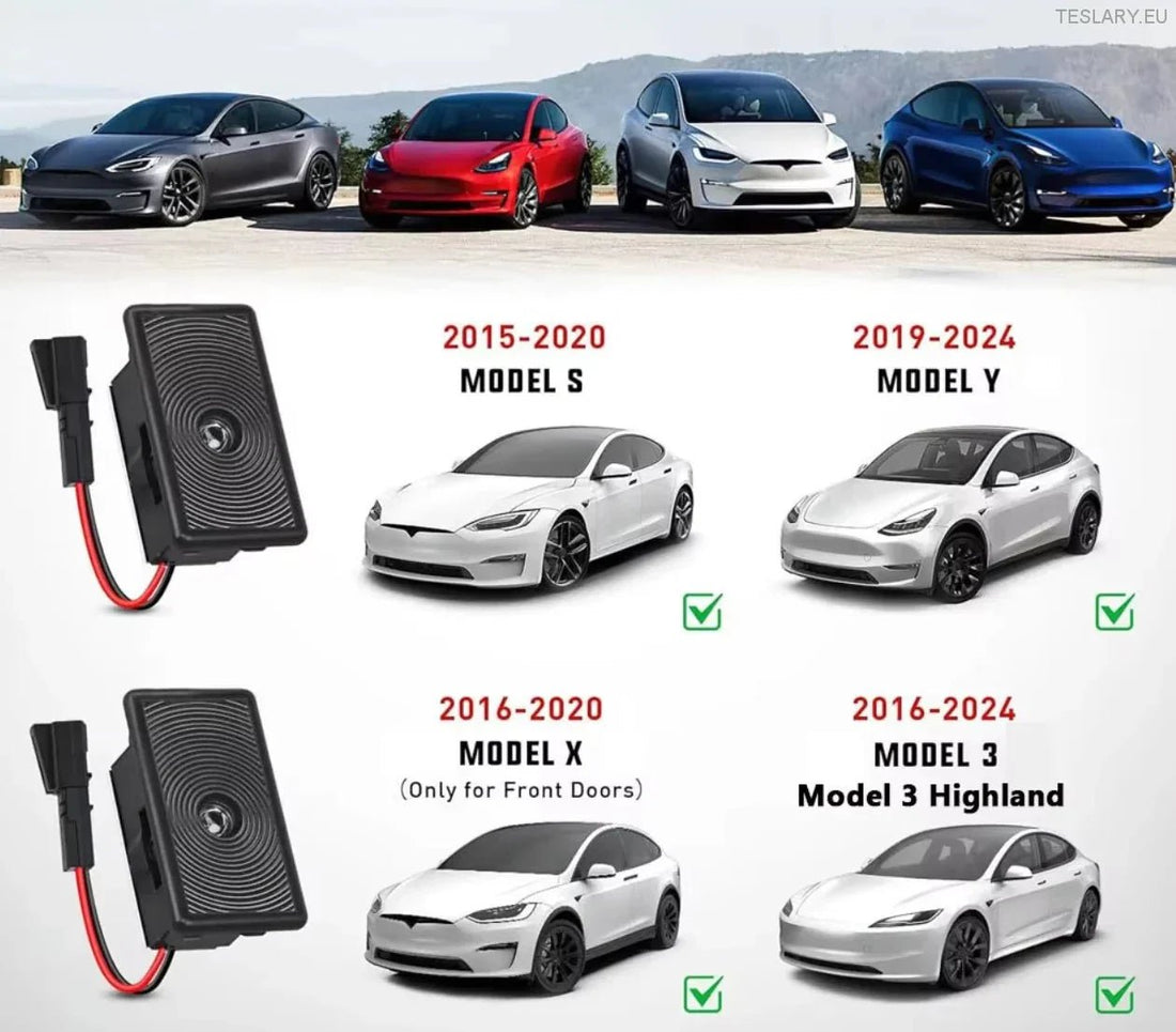 Tesla Zubehör für Model 3, Y, S und X: Innovative Beleuchtung