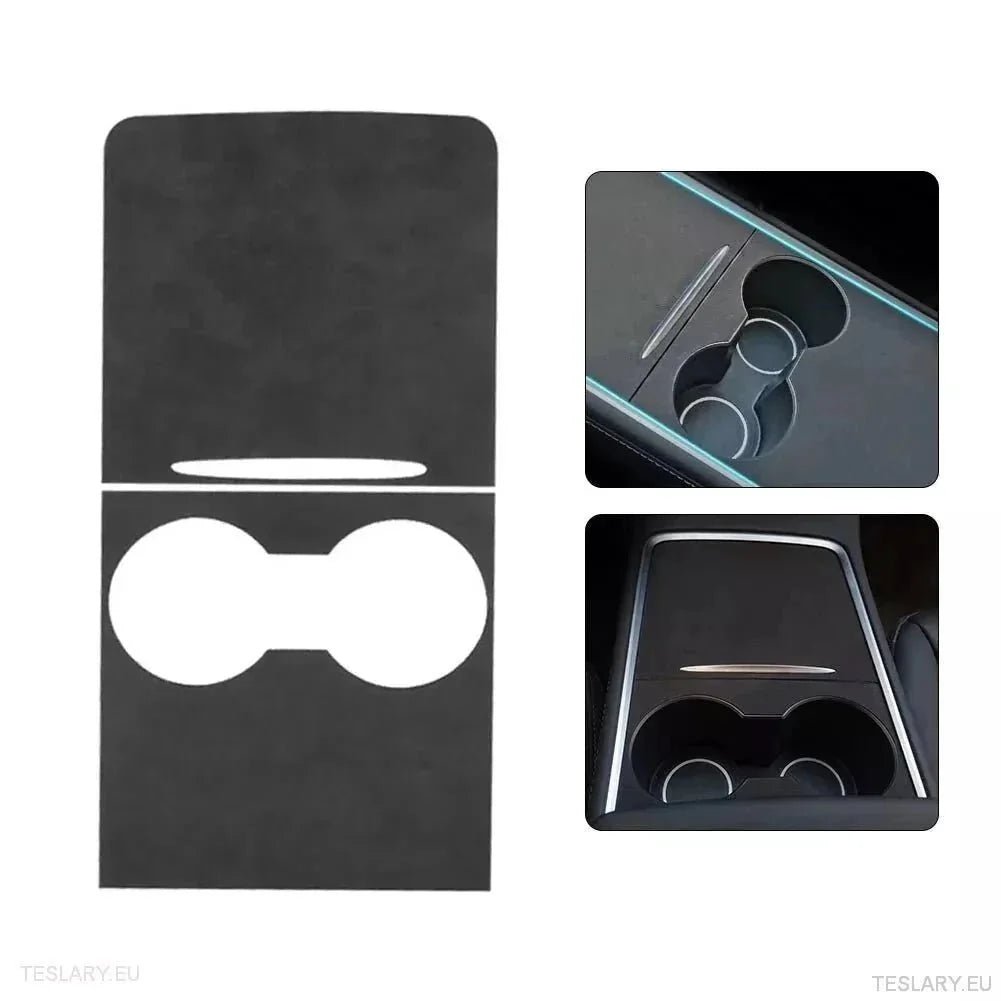 Tesla Zubehörteile: Premium Suede Centre Console Cover