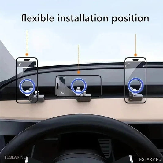 Upgrade Tesla Experience with Premium Phone Holder Accessory