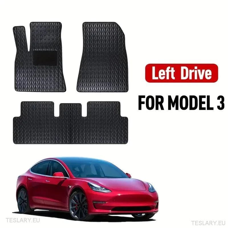 Upgrade Tesla Model 3 Experience with Premium Floor Mats