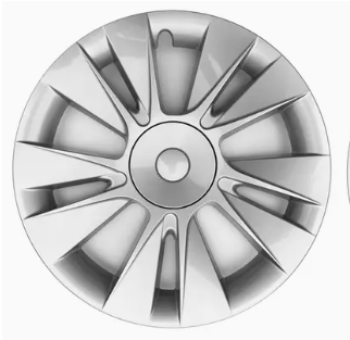 Upgrade Tesla Model 3 met Premium Hub Caps voor Stijl
