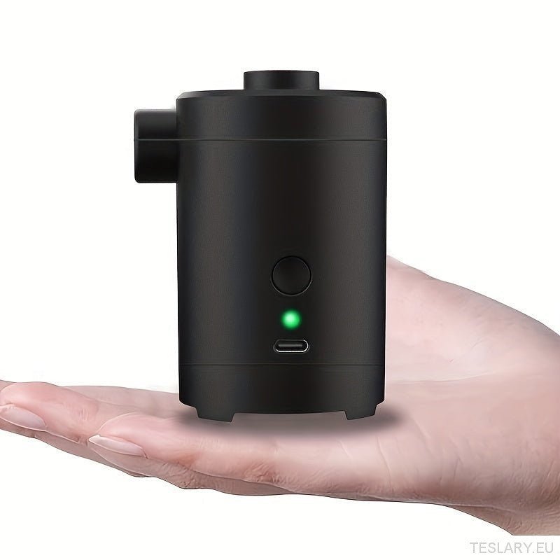USB Recarregável Air Pump: Inflar Rápido e Prático