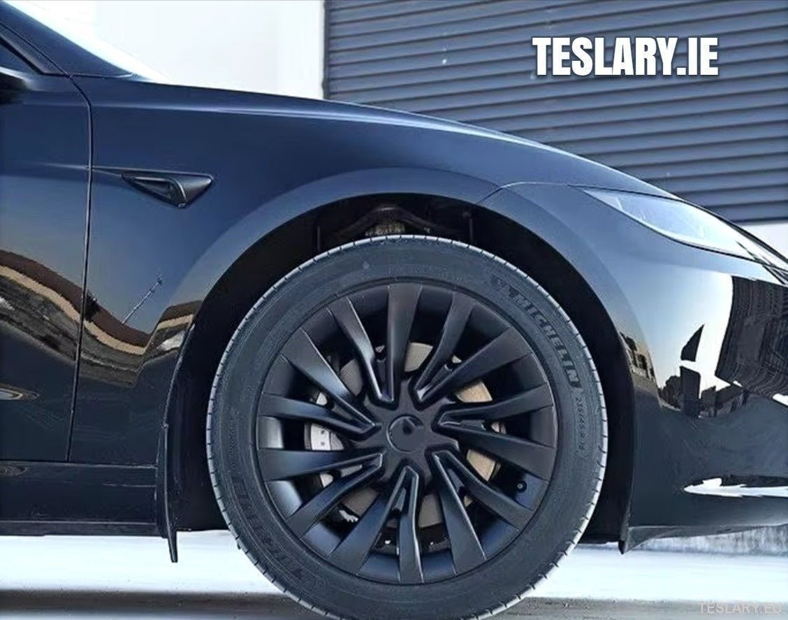 18" Tesla 3+ Highland Full Rim Nova Style Wheel Covers - TESLARY Tesla Shop Accessories Europe Nederlands Ireland Deutschland Espana Alicante France Italia