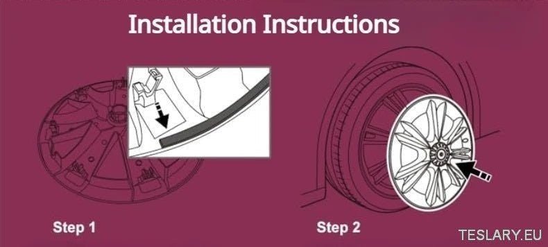 18" Tesla Model 3+ Highland Full Rim Gloss Black Wheel Covers - TESLARY Tesla Shop Accessories Europe Nederlands Ireland Deutschland Espana Alicante France Italia