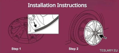 18" Tesla Model 3+ Highland Full Rim Gloss Black Wheel Covers - TESLARY Tesla Shop Accessories Europe Nederlands Ireland Deutschland Espana Alicante France Italia