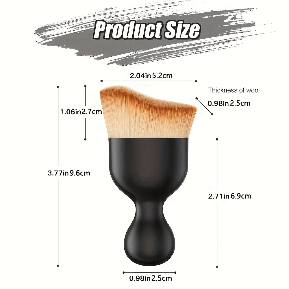 1pc Tesla & Other EV Interior Cleaning Brush, Compact Soft Bristle Brush, Car Seat Centre Console Gap Interior Dust Removal, Car Interior Air Conditioner Air Outlet Cleaning Brush - TESLARY Tesla Shop Accessories Europe Nederlands Dublin Cork Ireland Deutschland Espana Alicante France Italia