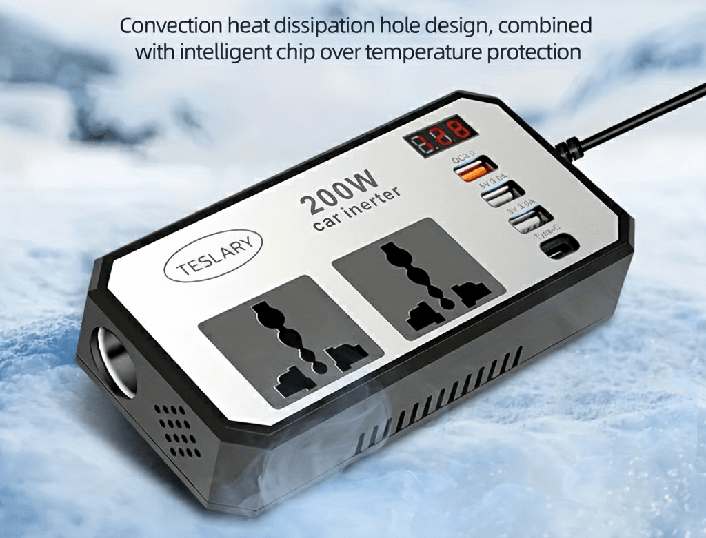 Tesla V2L Solution for Camping and more from Teslary.eu Europes Tesla Accessories Shop