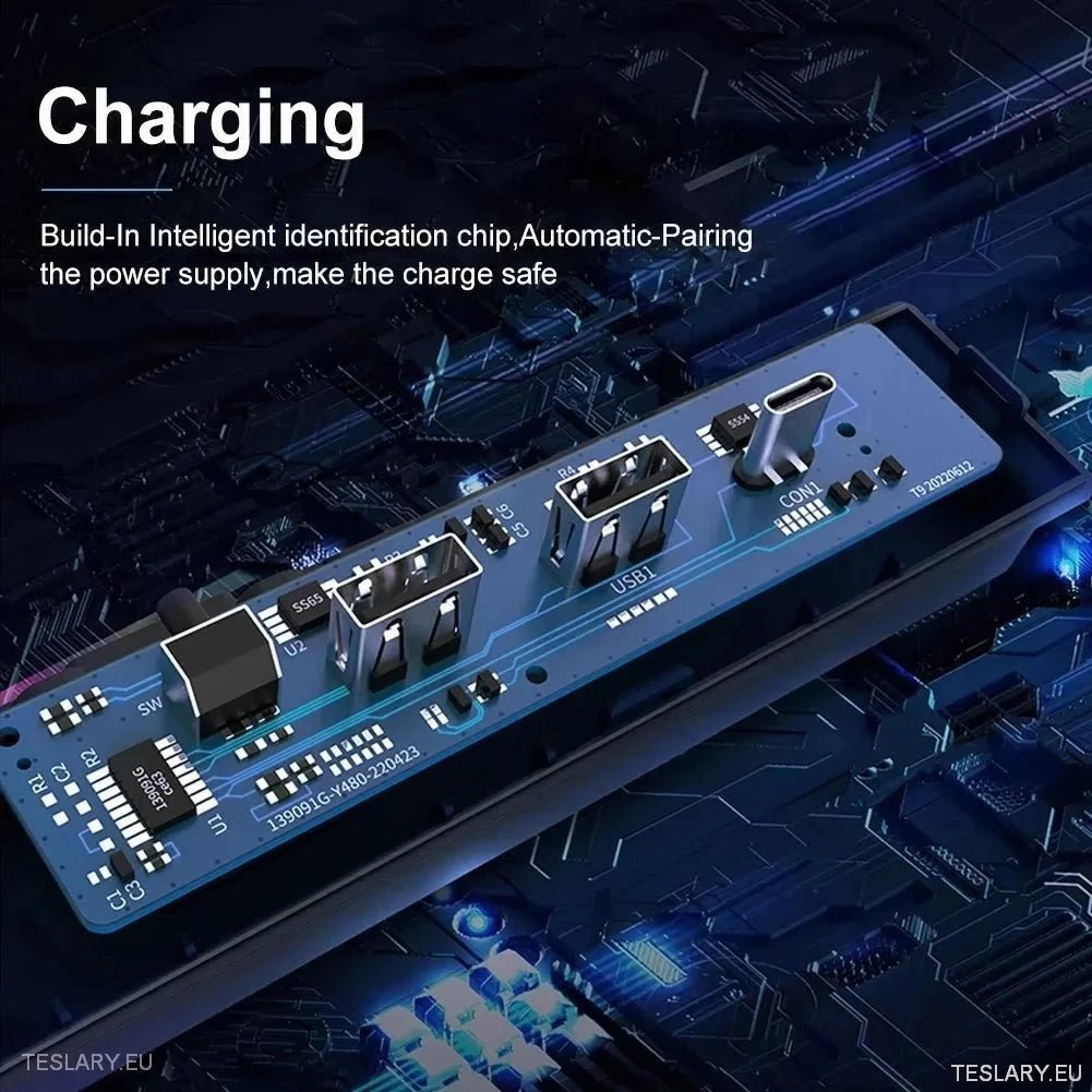 3 in 1 USB Premium Expansion Hub for Tesla 3/Y - TESLARY Tesla Shop Accessories Europe Nederlands Dublin Cork Ireland Deutschland Espana Alicante France Italia