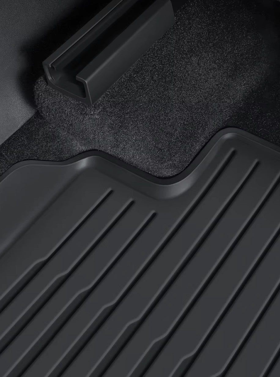 3D TPE All Weather Floor Mats LHD for Tesla Model 3 , Model 3 Highland , Model Y and Model Juniper - TESLARY Tesla Shop Accessories Europe Nederlands Dublin Cork Ireland Deutschland Espana Alicante France Italia