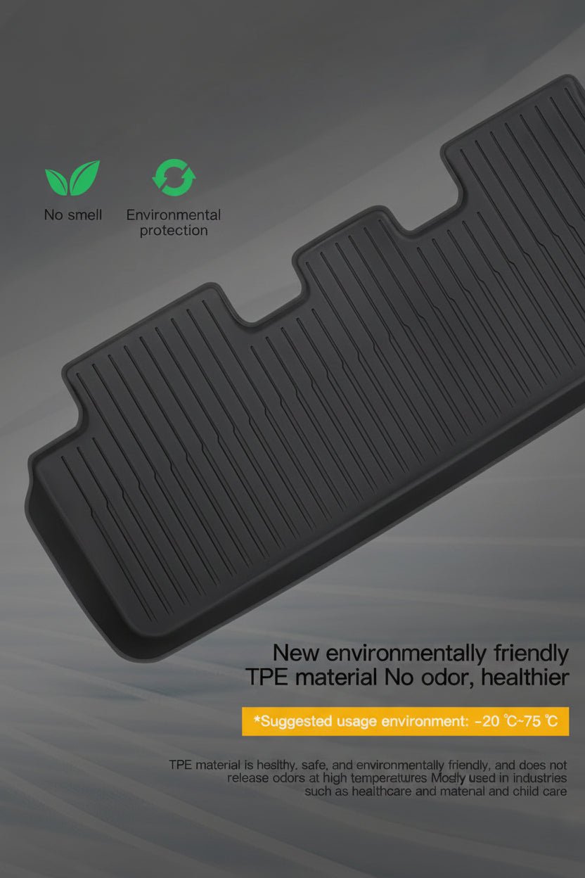 3D TPE All Weather Floor Mats LHD for Tesla Model 3 , Model 3 Highland , Model Y and Model Juniper - TESLARY Tesla Shop Accessories Europe Nederlands Dublin Cork Ireland Deutschland Espana Alicante France Italia