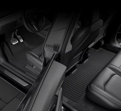 3D TPE All Weather Floor Mats LHD for Tesla Model 3 , Model 3 Highland , Model Y and Model Juniper - TESLARY Tesla Shop Accessories Europe Nederlands Dublin Cork Ireland Deutschland Espana Alicante France Italia
