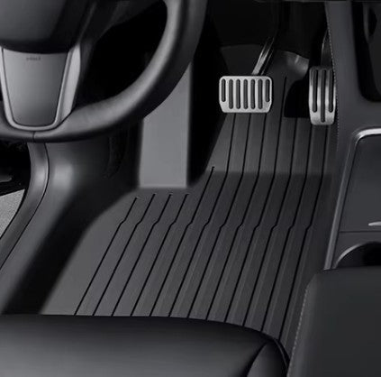 3D TPE All Weather Floor Mats LHD for Tesla Model 3 , Model 3 Highland , Model Y and Model Juniper - TESLARY Tesla Shop Accessories Europe Nederlands Dublin Cork Ireland Deutschland Espana Alicante France Italia