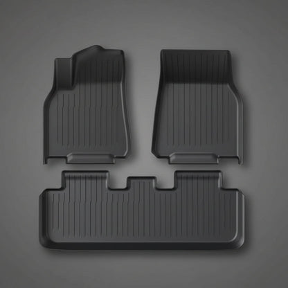 3D TPE All Weather Floor Mats LHD for Tesla Model 3 , Model 3 Highland , Model Y and Model Juniper - TESLARY Tesla Shop Accessories Europe Nederlands Dublin Cork Ireland Deutschland Espana Alicante France Italia