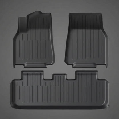 3D TPE All Weather Floor Mats LHD for Tesla Model 3 , Model 3 Highland , Model Y and Model Juniper - TESLARY Tesla Shop Accessories Europe Nederlands Dublin Cork Ireland Deutschland Espana Alicante France Italia