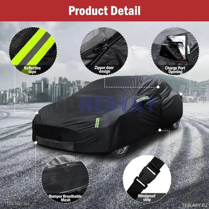 Custom Fit Tesla All Weather Covers for Tesla Models 3 / 3+ Highland , Model Y & Model Y+ Juniper