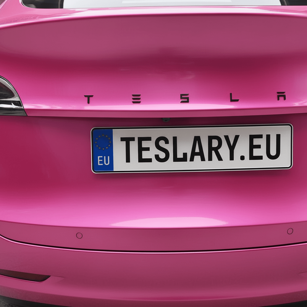 Pink Tesla @ teslary.eu
