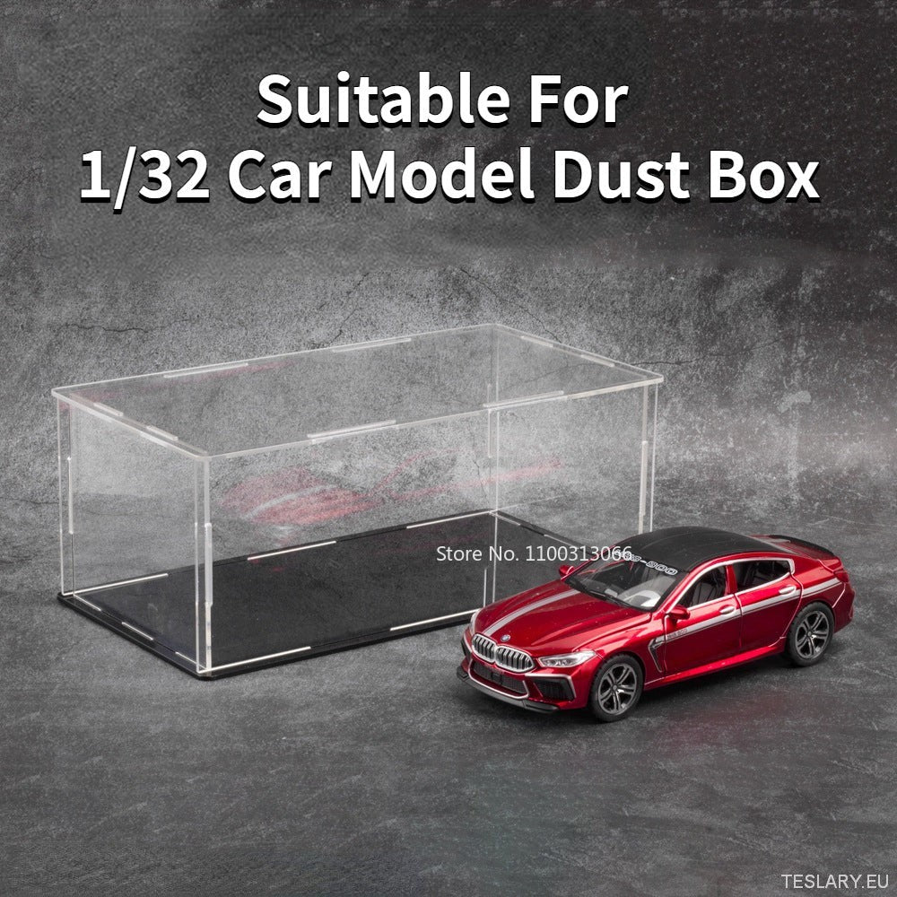 Acrylic Display Case for 1:24 & 1:32 Scale Model Cars - TESLARY Tesla Shop Accessories Europe Nederlands Dublin Cork Ireland Deutschland Espana Alicante France Italia