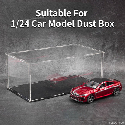 Acrylic Display Case for 1/24 & 1/32 Scale Model Cars - TESLARY Tesla Shop Accessories Europe Nederlands Ireland Deutschland Espana Alicante France Italia
