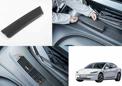 Air intake Protective Cover for Tesla Model 3+ Highland - TESLARY Tesla Shop Accessories Europe Nederlands Dublin Cork Ireland Deutschland Espana Alicante France Italia
