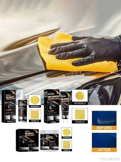 Car Paint Care Scratch Removal Lotion Paint Care Kit Repair Polishing for Tesla and other EVs - TESLARY Tesla Shop Accessories Europe Nederlands Ireland Deutschland Espana Alicante France Italia