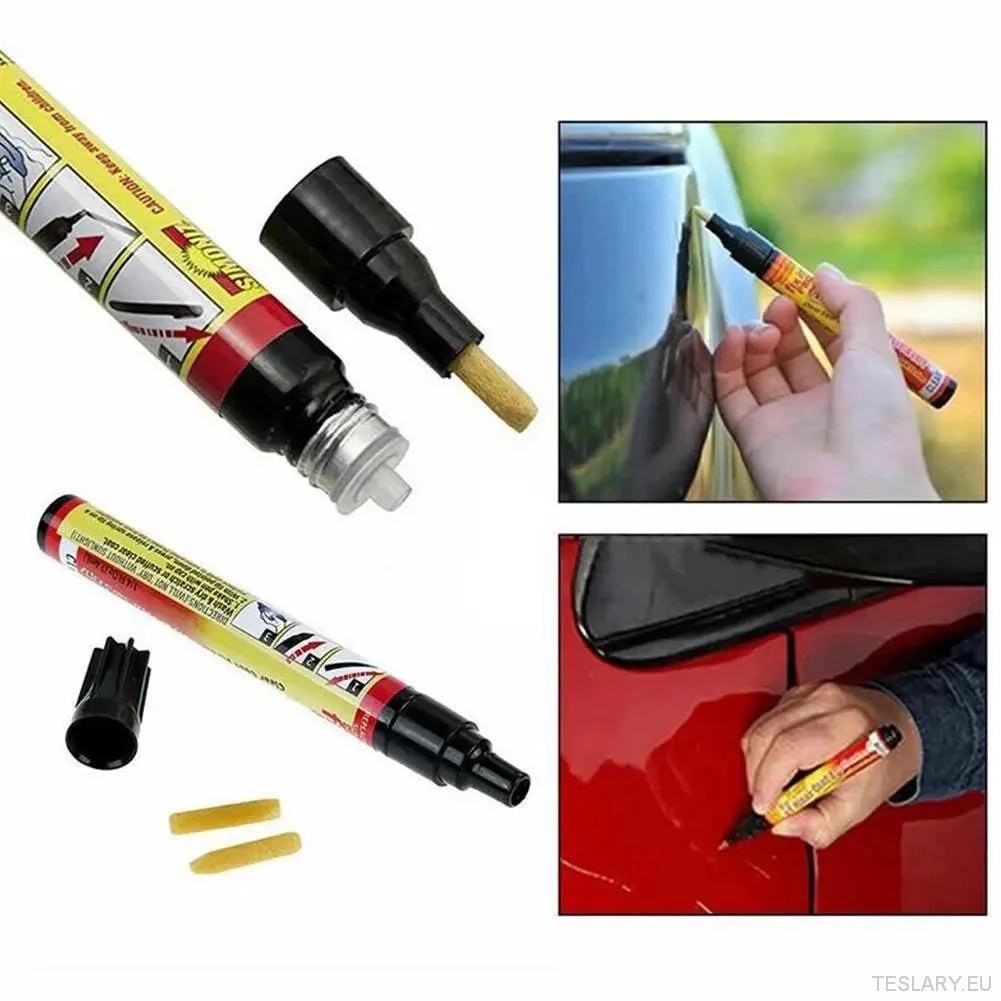 Car Scratch Repair Remover Pen Car - styling Portable Pen Universal Applicator Paint Tool Pro It Auto Coat Portable Clear Fix X0D7 - TESLARY Tesla Shop Accessories Europe Nederlands Dublin Cork Ireland Deutschland Espana Alicante France Italia