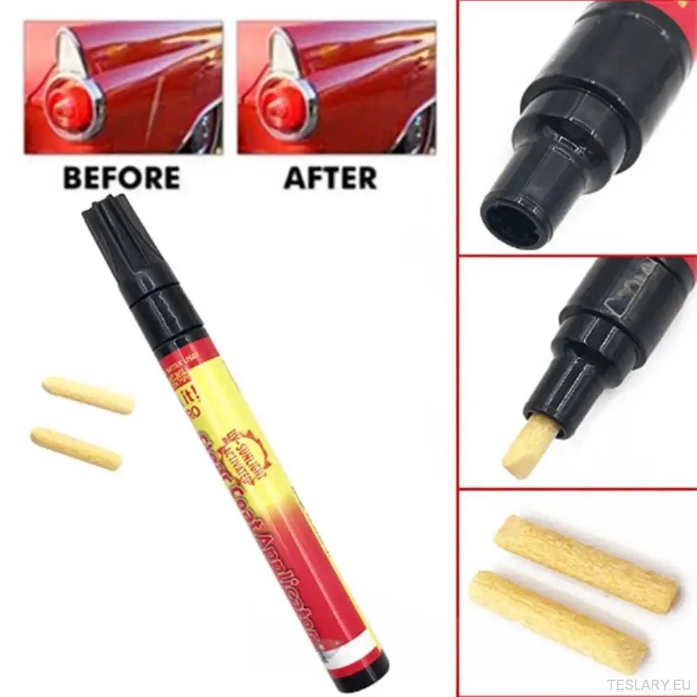 Car Scratch Repair Remover Pen Car - styling Portable Pen Universal Applicator Paint Tool Pro It Auto Coat Portable Clear Fix X0D7 - TESLARY Tesla Shop Accessories Europe Nederlands Dublin Cork Ireland Deutschland Espana Alicante France Italia