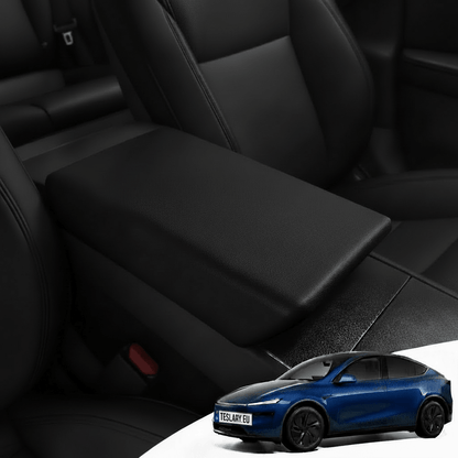 Center Console Armrest Cover in Black or White TPE , Seamless Fit & Easy to Clean for Tesla Model 3+ Highland & Tesla Model Y Juniper Premium - TESLARY Tesla Shop Accessories Europe Nederlands Dublin Cork Ireland Deutschland Espana Alicante France Italia