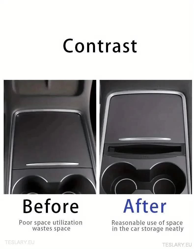 Centre Console Organiser & Phone Holder for Tesla  Model 3 / Y