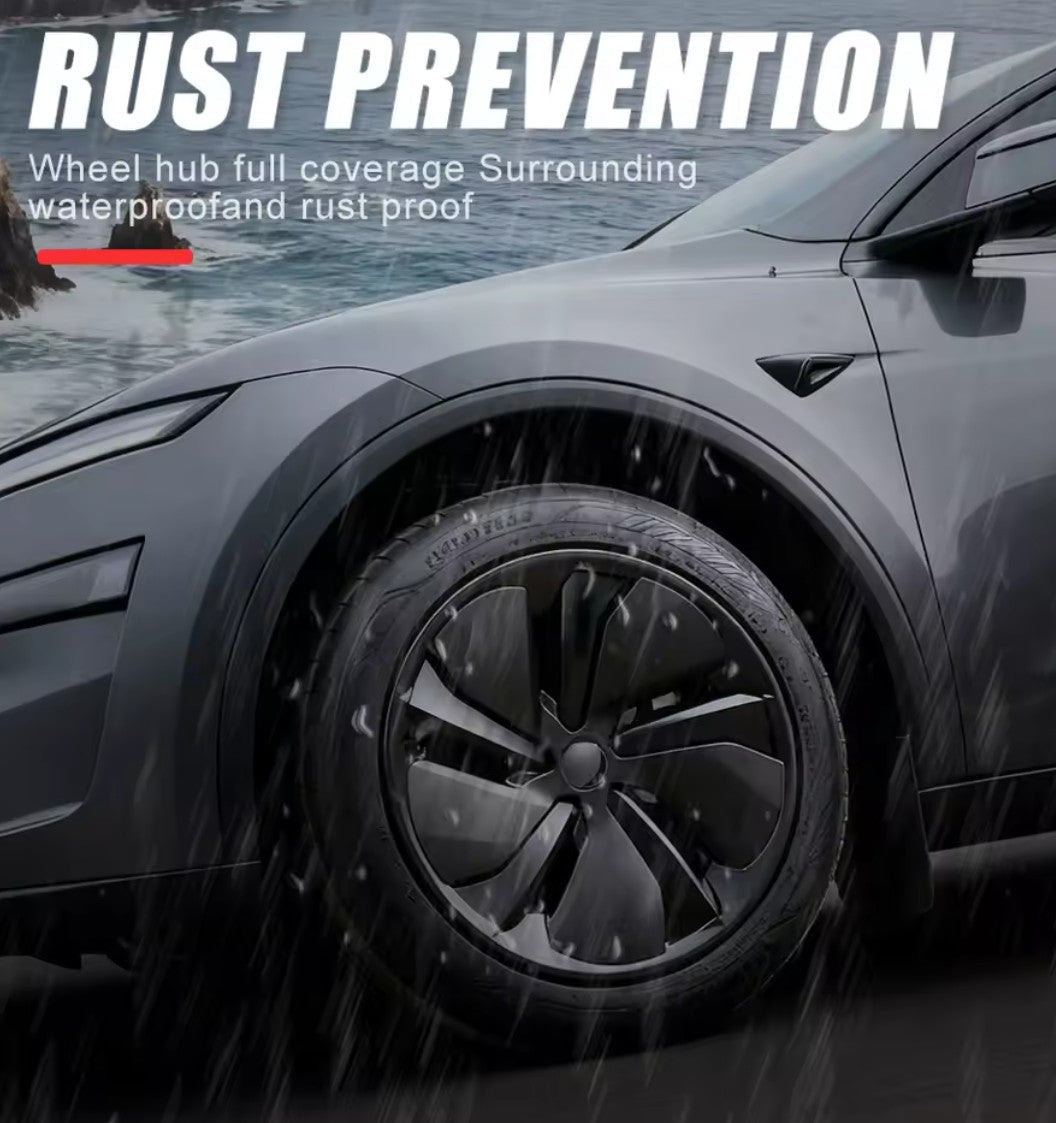 Crossflow Wheel Covers Replacement For Tesla Model Y Juniper 19 - TESLARY Buy Tesla Shop Accessories Europe Nederlands Dublin Cork Ireland Deutschland Espana Iceland Finland France Italia
