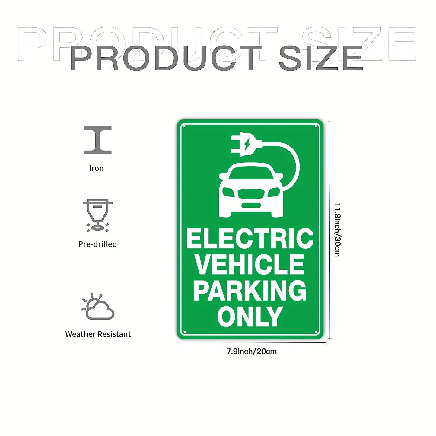 ELECTRIC VEHICLE PARKING ONLY SIGN TESLARY.EU EUROPE IRELAND TESLA