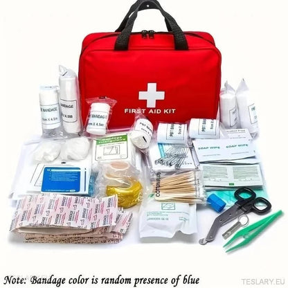Emergency First Aid Kit (LARGE) - TESLARY Tesla Shop Accessories Europe Nederlands Ireland Deutschland Espana Alicante France Italia