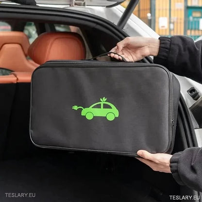 EV Cable Storage Bags Round , Square & Rectangular - TESLARY Tesla Shop Accessories Europe Nederlands Ireland Deutschland Espana Alicante France Italia