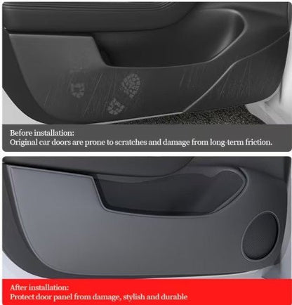 Tesla Model 3 Highland - Tesla Model Y Juniper Front Rear Door Kick Protection Buy From Europes Tesla Accessories Online Store with Delivery Across Europe with Fedex TESLARY.EU