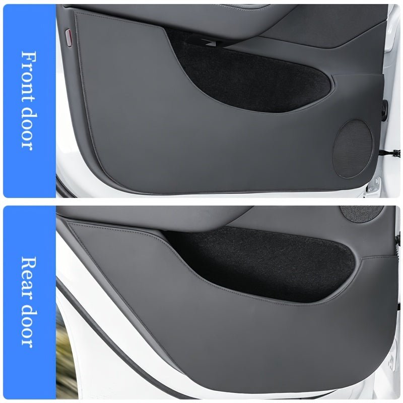 Tesla Model 3 Highland - Tesla Model Y Juniper Front Rear Door Kick Protection Buy From Europes Tesla Accessories Online Store with Delivery Across Europe with Fedex TESLARY.EU