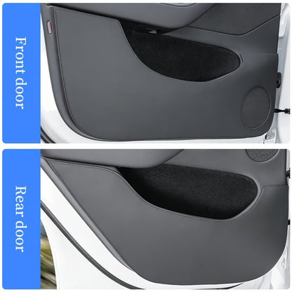 Tesla Model 3 Highland - Tesla Model Y Juniper Front Rear Door Kick Protection Buy From Europes Tesla Accessories Online Store with Delivery Across Europe with Fedex TESLARY.EU
