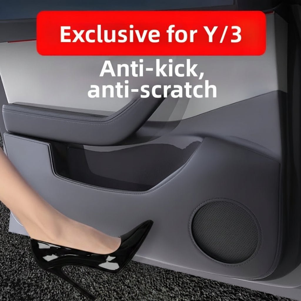 Tesla Model 3 Highland - Tesla Model Y Juniper Front Rear Door Kick Protection Buy From Europes Tesla Accessories Online Store with Delivery Across Europe with Fedex TESLARY.EU