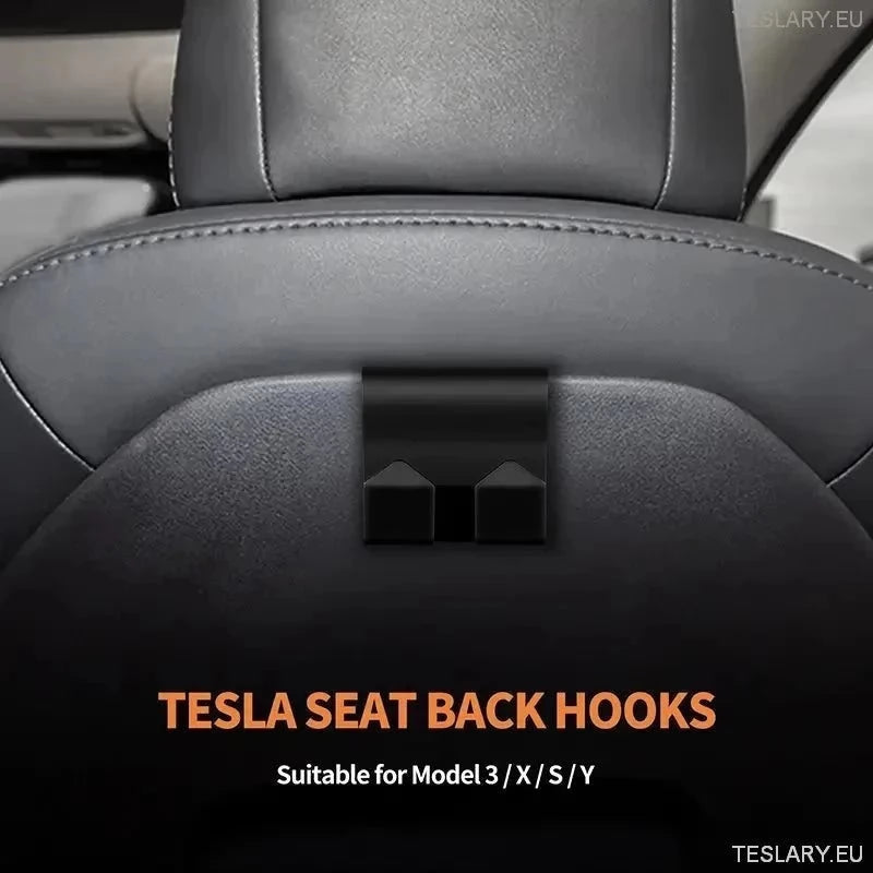 Front Seat Storage Hooks for Tesla Models 3 Y S X - TESLARY Tesla Shop Accessories Europe Nederlands Ireland Deutschland Espana Alicante France Italia